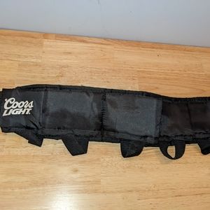 Coors light beer can belt